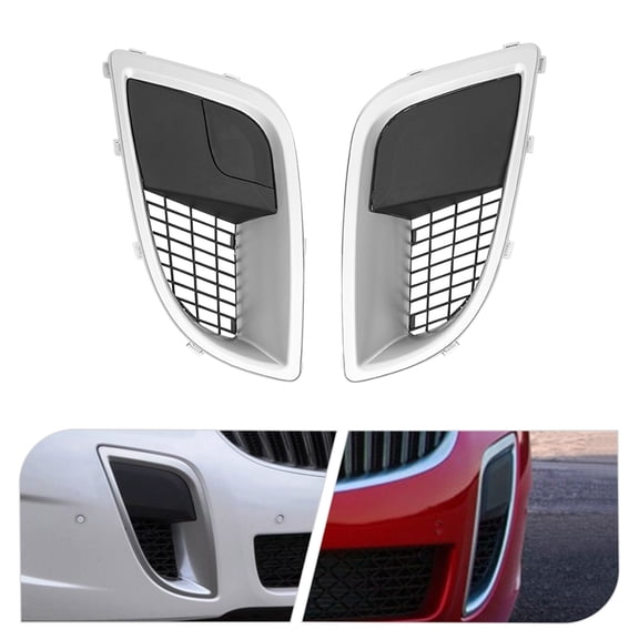 For Buick Regal GS 2012-2017,Pair Front Bumper Side Vent Bezel Cover Grille Direct Replacement