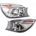 thumbnail image 1 of For Buick Rendezvous Headlight Assembly 2004 2005 Pair Driver and Passenger Side For GM2502245 | 15144695, 1 of 5