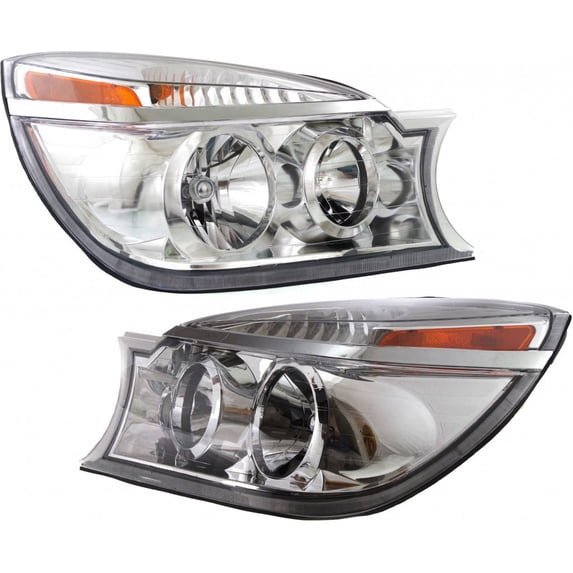 For Buick Rendezvous Headlight Assembly 2004 2005 Pair Driver and Passenger Side For GM2502245 | 15144695