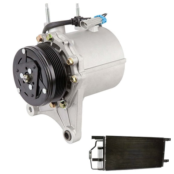 For Buick Terraza & Chevy Uplander AC Compressor w/ A/C Condenser & Drier - BuyAutoParts