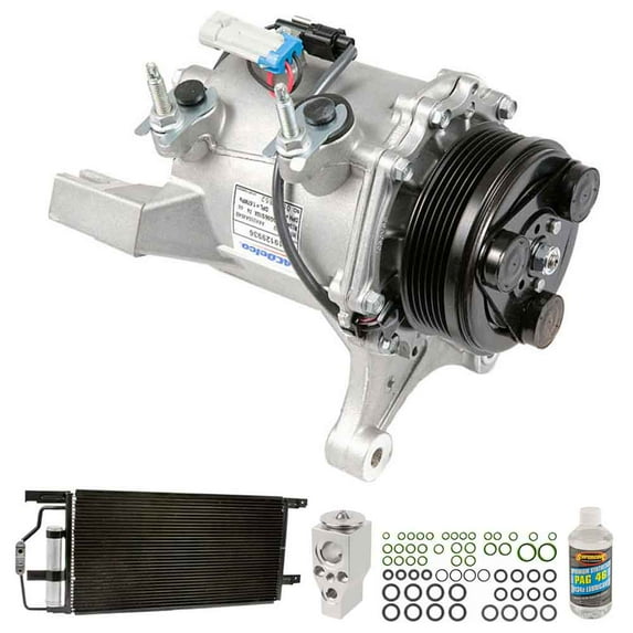 For Buick Terraza & Chevy Uplander OEM AC Compressor w/ Condenser Drier - BuyAutoParts