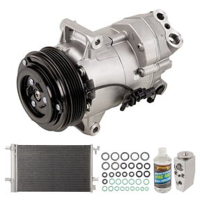 For Buick Verano 2012-2016 OEM AC Compressor w/ Condenser Drier - BuyAutoParts