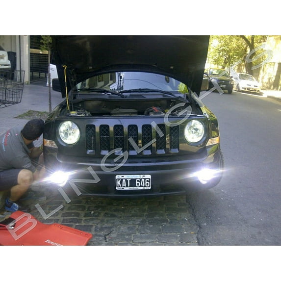 For Bumper Fog Lights Lamps for Jeep Cherokee Liberty NON-US