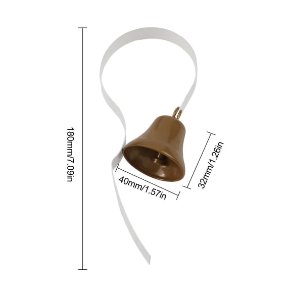 For Business Use Retro Doorbell Metal Doorbell Charming Decor Clear Ringtone
