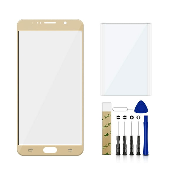 For C-Spire Samsung Galaxy Note 5 SM-N920R7 N920R7 Replacement Front Outer Glass Lens Screen Tool Gold