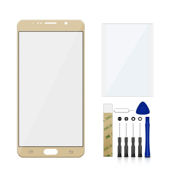 For C-Spire Samsung Galaxy Note 5 SM-N920R7 N920R7 Replacement Front Outer Glass Lens Screen Tool Gold