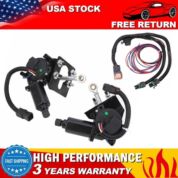 For C3 Corvette 68-82 Electric Headlight Motor Conversion Kit True Plug and Play