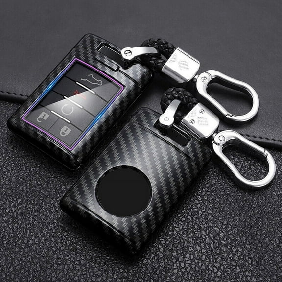 For CADILLAC Escalade CTS XTS DTS SLS Car Remote Key Fob Case Cover Keychain#