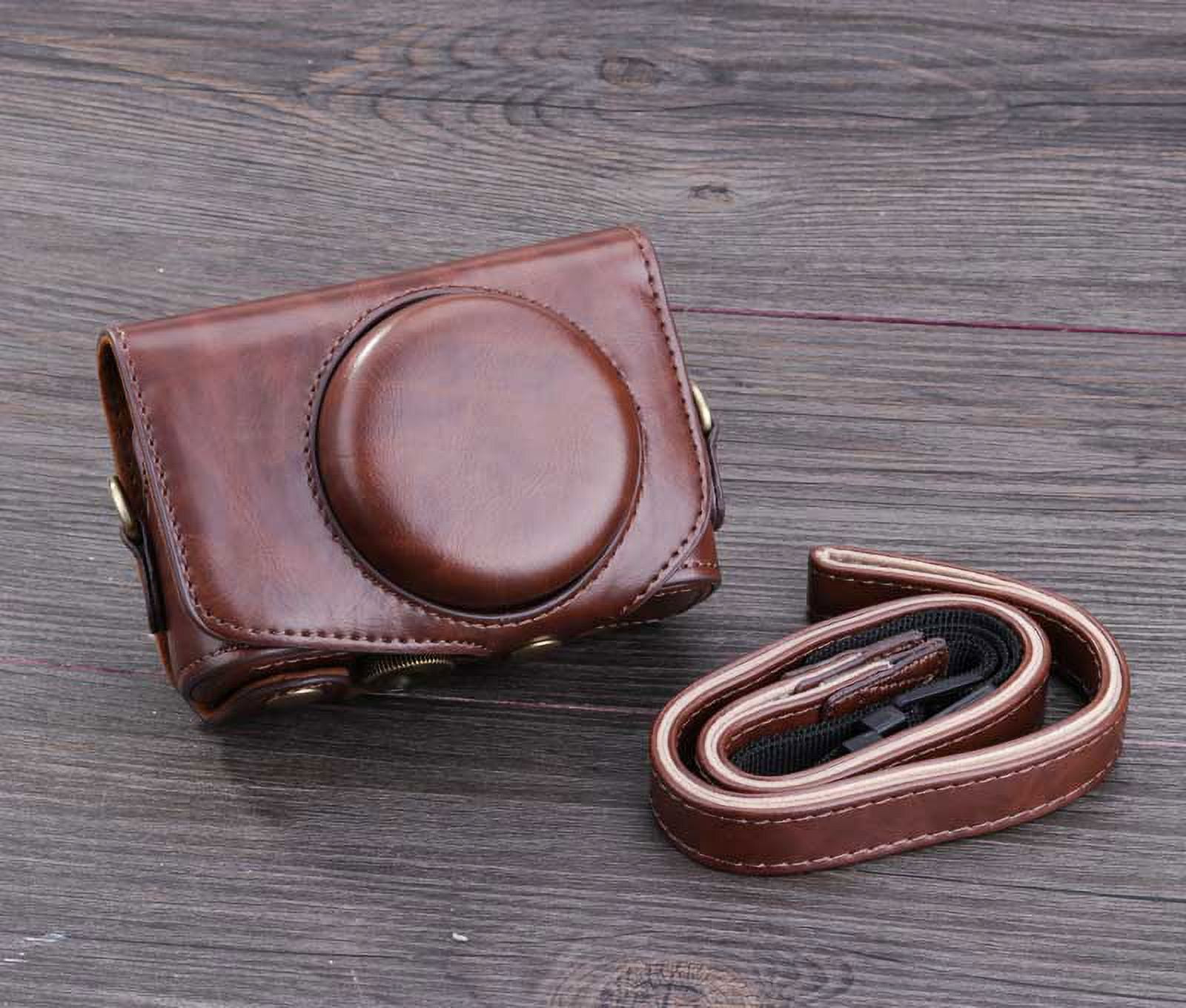 キヤノン Canon PowerShot S90 付属品 ＋ 本革専用ケース For CANON S90 S95 S100 S110 S120 S200 G9X Protective sleeve