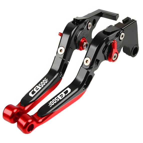 For CB500F 2013-2020 CB 500F C B500 F Motorcycle Accessories CNC Aluminum Adjustable Folding Brake Clutch Levers-Black&Red