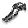 thumbnail image 1 of For CBF600 CBF600/SA 2010-2013 CBF 600 Motorcycle Accessories CNC Aluminum Adjustable Folding Brake Clutch Levers-Black&Titanium, 1 of 8