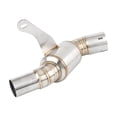 thumbnail image 1 of For CF MOTO 700 CLX 2020-2024 For CFMOTO Heritage 700 700CL-X 700 CL-X Escape Motorcycle Exhaust Middle Link Pipe 51mm Slip-on NOKAT Link Pipe, 1 of 8