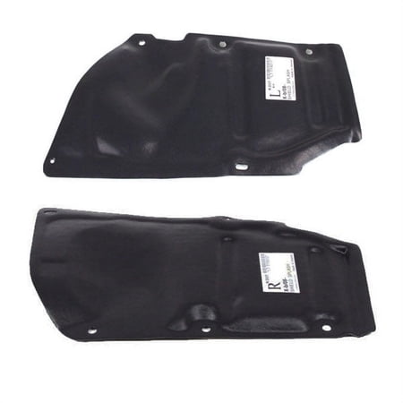 For CT200h, Prius V, xB Outer Engine Splash Shield Under Cover LH+RH SET PAIR