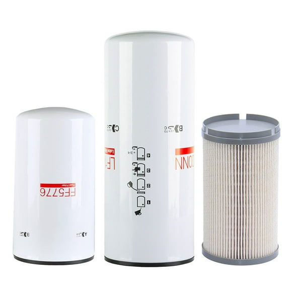 For CUMMINS ISX15 OIL CHANGE KIT LF14000NN, FF5776, K37-1029 Fuel Filter Kit