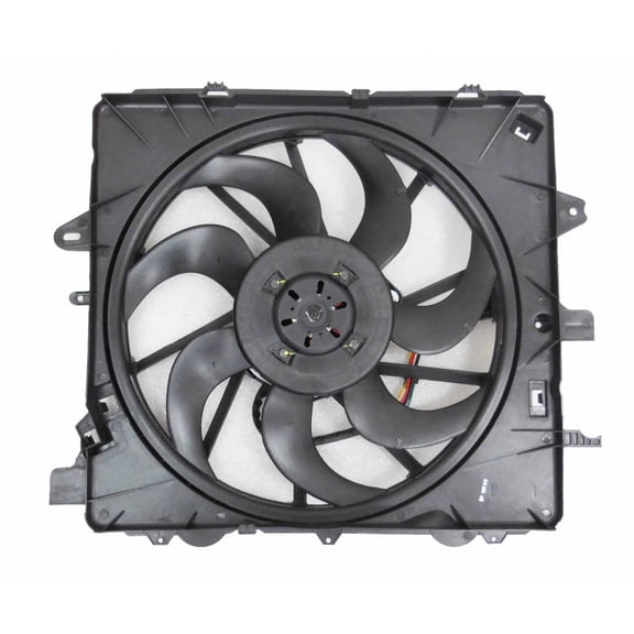 For Cadillac ATS Sedan A/C Radiator Fan Assembly 2013 2.0L Engine Heavy Duty / 3.6L Engine w/ Engine Oil Cooler For GM3115284 | 22895851