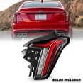 thumbnail image 1 of For Cadillac CT5 2020+ LED DRL Black Red Lens Passenger Side Tail Light Dynamic, 1 of 7