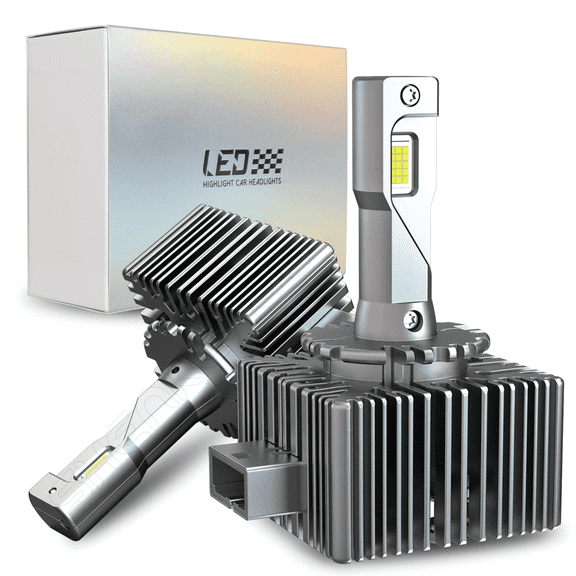 For Cadillac CTS 2003-2015 - D1S Led Headlight 6500K High/Low Bulbs 2Pcs