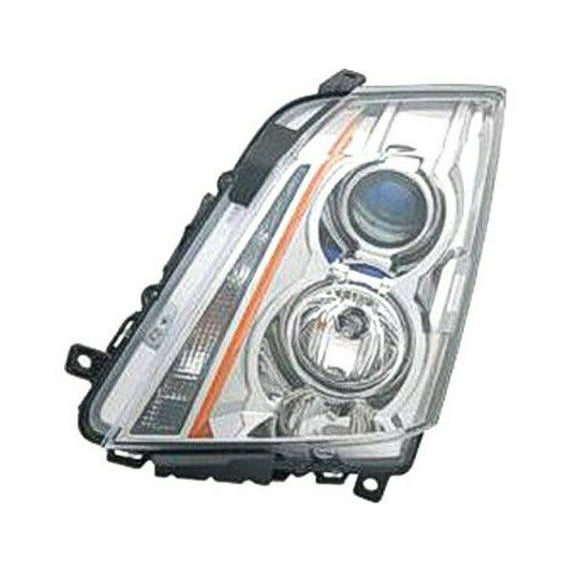 For Cadillac CTS 2008-2015 Replace GM2502309V Driver Side Replacement Headlight