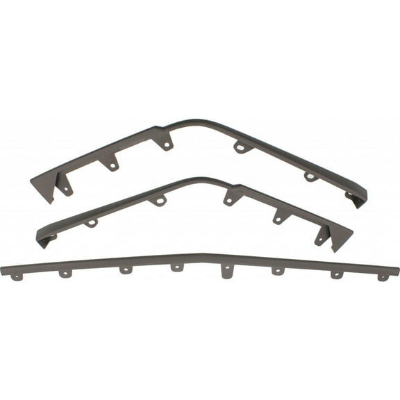 For Cadillac CTS 2009-2015 Bumper Cover Molding | Front | Matte Gray | CTS-V Coupe 11-15/Wagon 11-14/Sedan 09-14 | GM1044116 | 25882978