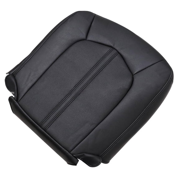 For Cadillac CTS Driver Bottom Leather Seat Cover Black 2008-2013 TAPDRA Spare Part
