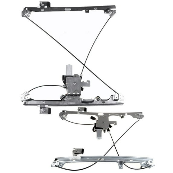 For Cadillac Chevy GMC Front Left Right Set Power Window Regulator w/ Motor