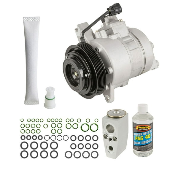 For Cadillac DTS 2011 AC Compressor w/ A/C Repair Kit - BuyAutoParts