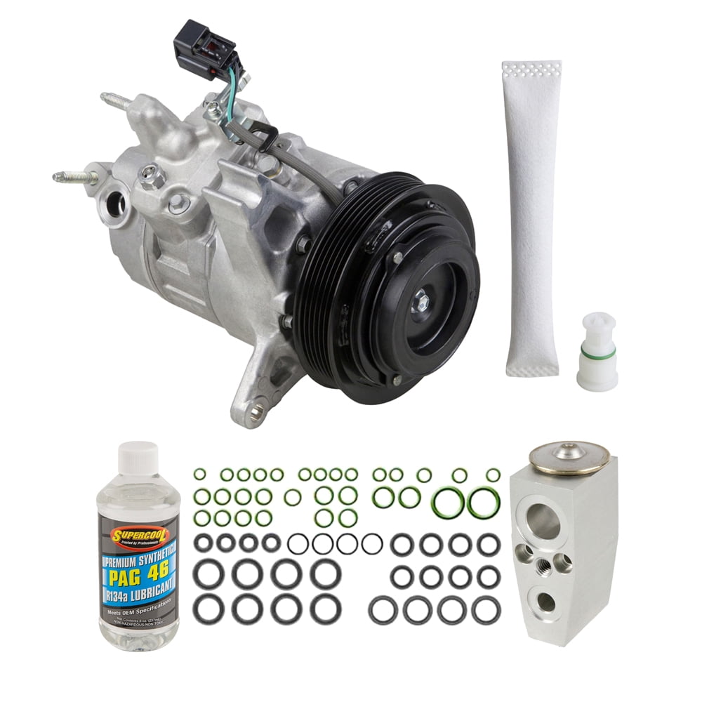 For Cadillac DTS 2011 OEM AC Compressor w/ A/C Repair Kit - BuyAutoParts