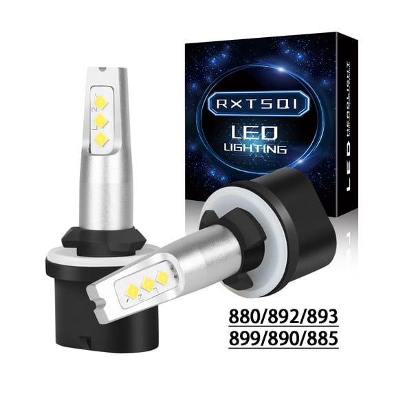 For Cadillac Escalade 2002 6000K White 880 LED Fog Light Bulbs 2pc 892 893 899 890 885