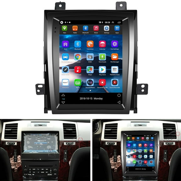 For Cadillac Escalade 2007-2014 Android 13.0 Car Stereo Radio GPS NAVI BT Player