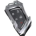 thumbnail image 1 of For Cadillac Key Fob Cover, metal Key Fob Case Compatible with 2020-2021 Cadillac CT5 CT6 XTS XT4 XT5 ATS,etc with Keychain, 1 of 8
