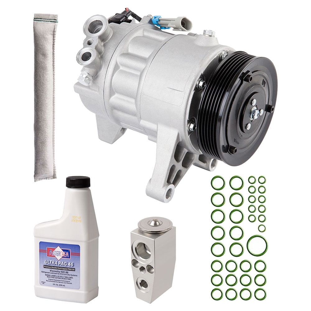 For Cadillac SRX 3.0L V6 2010 2011 AC Compressor & A/C Repair Kit