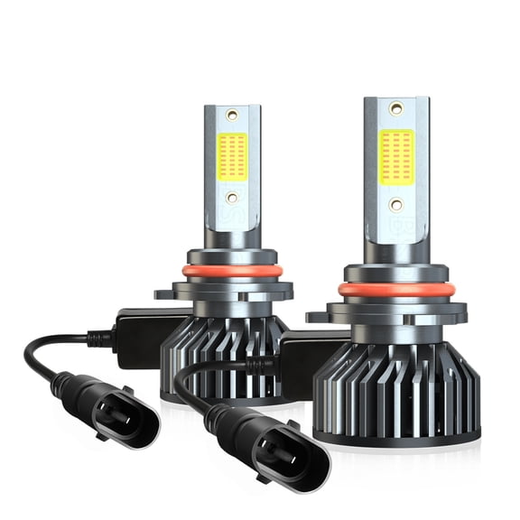 BSBSDJB For Cadillac XT5 2017 2018 Front 9012 LED Headlight High/Low Beam Bulbs 6000K White
