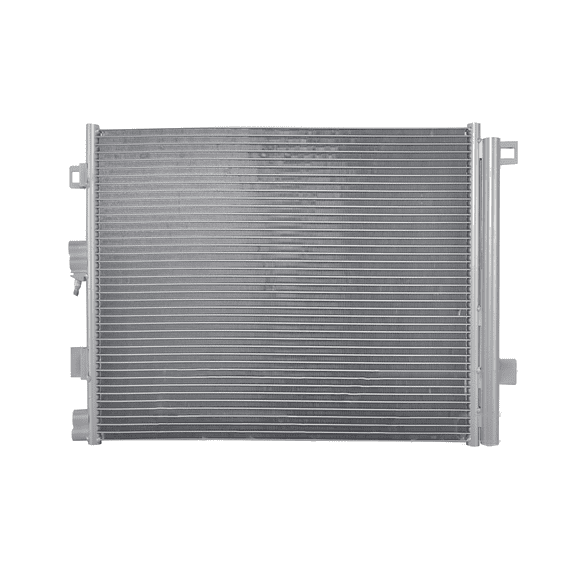 For Cadillac XT5 2020 2021 A/C Condenser | 15.94 In. Height | w/ Receiver/Dryer | Block Fitting | 2.0L Turbo | Replacement For GM3030339 | 84826490