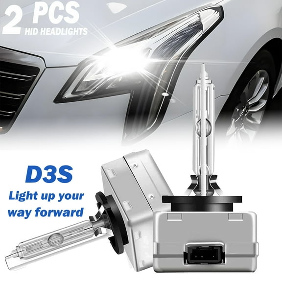 For Cadillac XTS 2013-2018 HID Xenon Headlight Bulbs D3S High/Low Beam 2pc