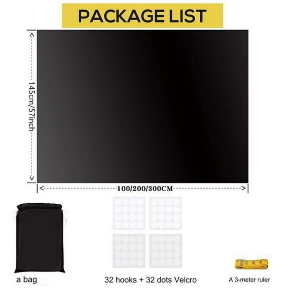 For Camper Windows Punch-Free Blackout Blinds Silver Pu Coating Easy To Install Blackout 145Cm*100Cm