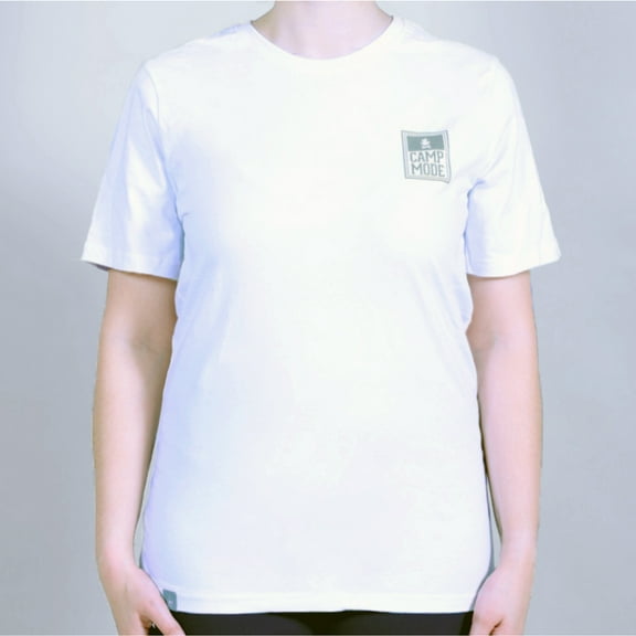 Pavilion Gift Company - For Camping - Small White Unisex T-Shirt
