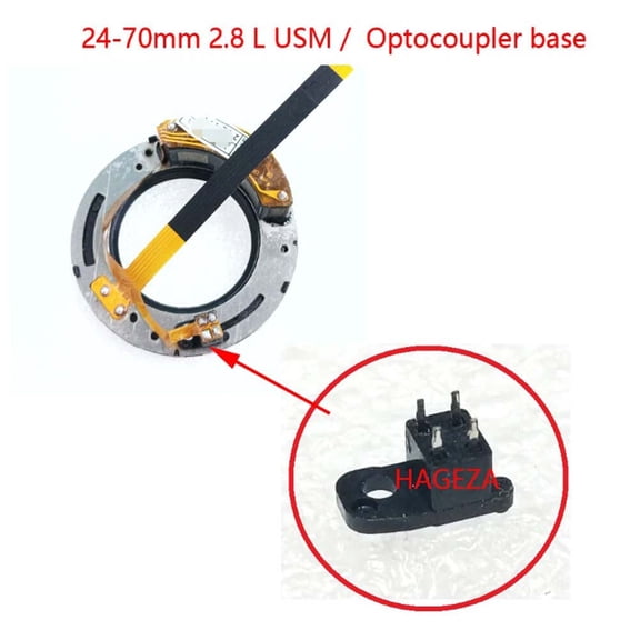 For Canon 24-70mm 2.8 L USM Aperture Inductive Optocoupler Base Lens Repair Part