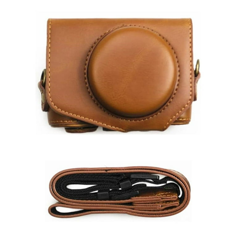 Canon PowerShot G7X 本体（付属品、本革ケース） Amazon.com : Rieibi G7 X G7X II G7X III Case, Vintage Leather