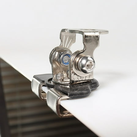 For Car Led Light Bar Brackets 2Pcs For Suv Hood Spotlight Installation Silver Fangkenuo