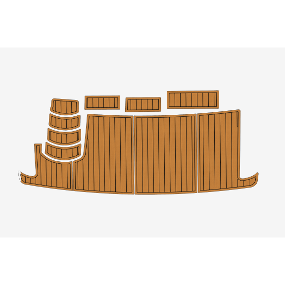 For Carver 35 EVA Foam Marine Decking, Non-SlipYacht Flooring Mat, 6mm Thick, Durable and Easy to Clean Boat Pad