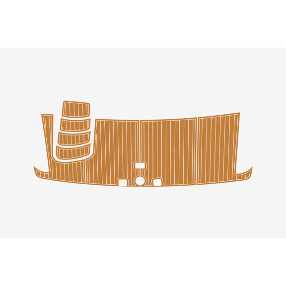 For Carver 402 SP EVA Foam Marine Decking, Non-SlipYacht Flooring Mat, 6mm Thick, Durable and Easy to Clean Boat Pad