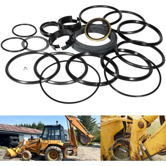 For Case Rebuild/Repair Seal Kit,580CK Model 33 Backhoe Swing Cylinder 1966-1971