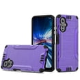 thumbnail image 1 of For Celero 3 Strong Tough Metallic Design Hybrid - Dark Purple, 1 of 2