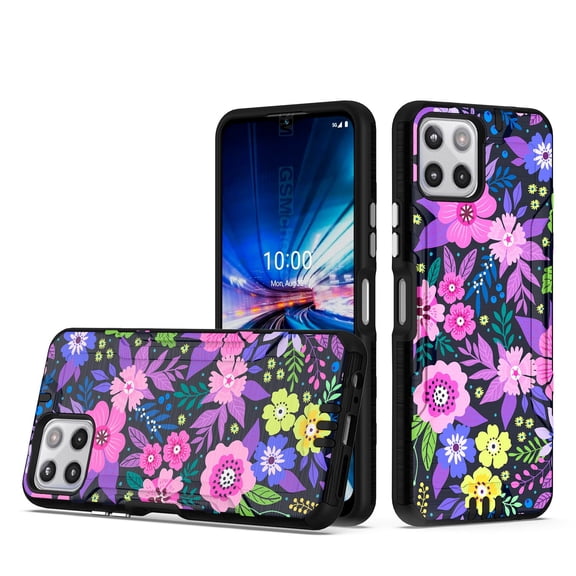For Celero PLUS 5G 2023 / Celero 5G+ Lining Brushed Phone Cover Case - Mystical Flower