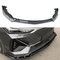 For Changan CCAG UNI-V Body Kit Front Bumper Splitter Carbon Fiber Look Sport Style Front Bumper Spoiler Car Accessories
