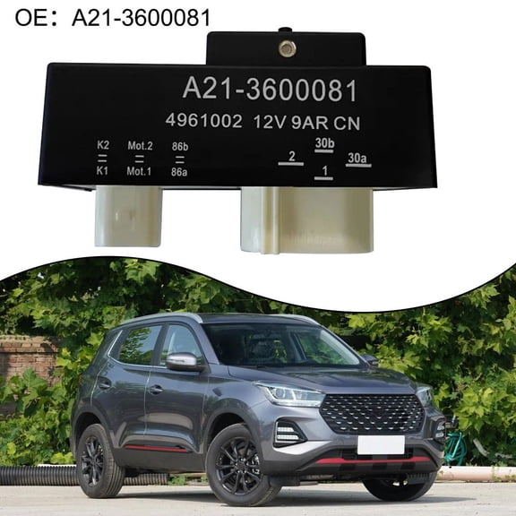 For Chery A21-3600081 Air Conditioning Relay Replacement Part Air Conditioning Fan Switch Replacement Relay Switch