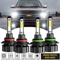 thumbnail image 1 of For Chevrolet Blazer 1996-2005 6000K LED Headlight High Low Beam Bulbs Combo 4X, 1 of 11