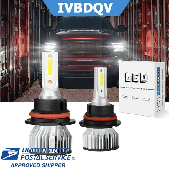 For Chevrolet Cobalt 2005-2010 ,9007 HB5 High Low Dual Beam LED Headlight Bulbs Kit, 2pcs