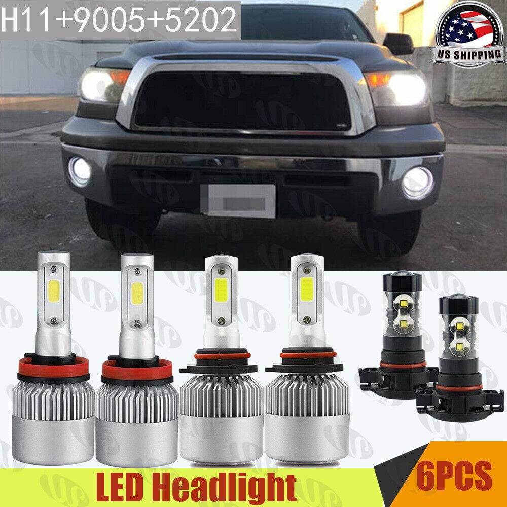 For Chevrolet Colorado 2015-2019 LED Headlight Hi+Lo+Fog Light Bulbs ...