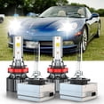 thumbnail image 1 of For Chevrolet Corvette 2005-2013 H11 D1S LED HID Headlight Hi/Lo beam Bulbs Kit, 1 of 15